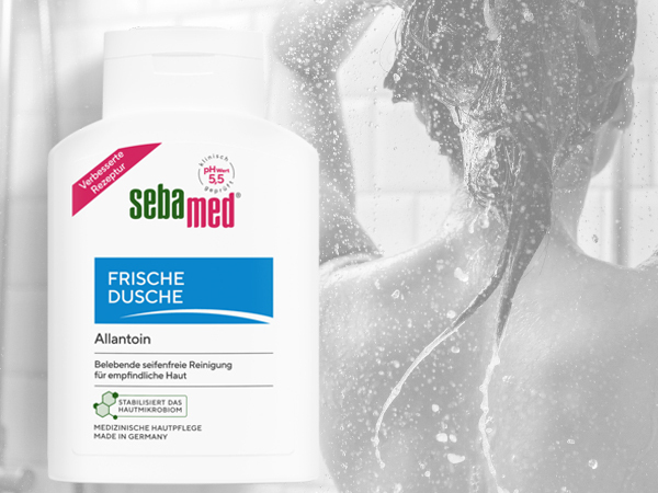 Frische Dusche