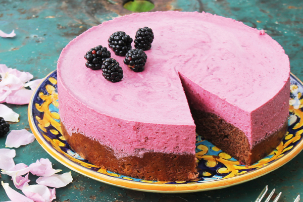 Brombeer-Joghurt Torte