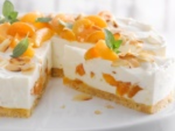 Philadelphia Mandel-Marillen-Torte