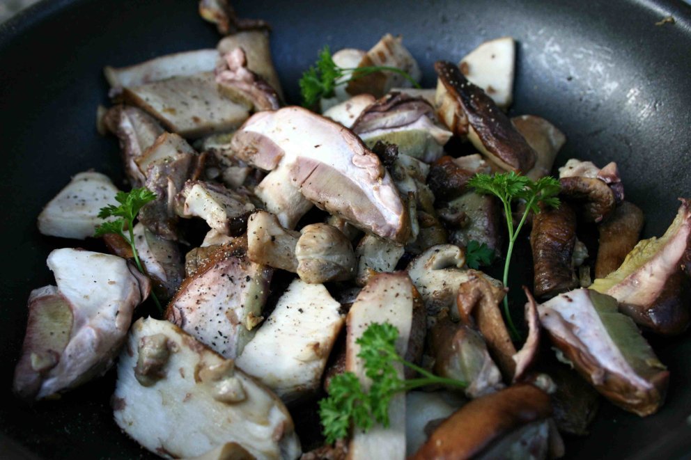 Porcini all'etrusca