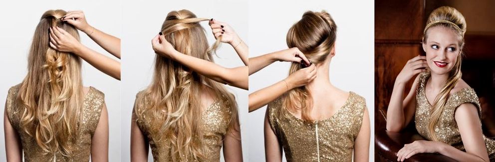 Festfrisur in Blond Festfrisur in Blond