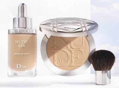 DiorSkin Nude Air Foundation Serum und Puder