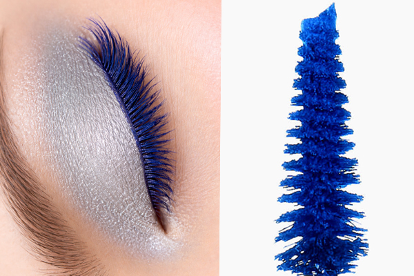 Metallic Eyes  - schimmernde Texturen und tiefblaue Wimpern