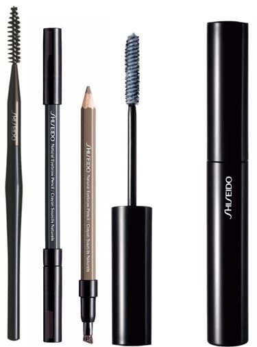 Shiseido Mascara Bürstchen, Natural Eyebrow Pencil, Mascara