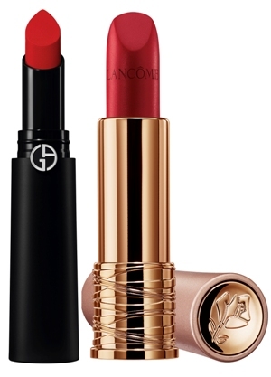 L'Absolu Rouge Intimatte und Lip Power Matte nützen den matten Finish-Vorteil L'Absolu Rouge Intimatte und Lip Power Matte nützen den matten Finish-Vorteil