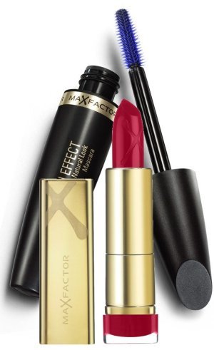 Max Factor Ruby Red Lipstick, Mascara Max Factor Ruby Red Lipstick, Mascara
