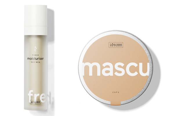 FRESH moisturiser for men und CAPS mascu