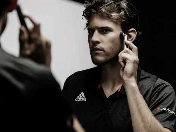 Dominic Thiem mit MicroTouch 