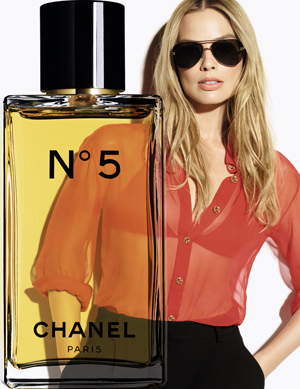 Margot Robbie ist das Gesicht von CHANEL N°5