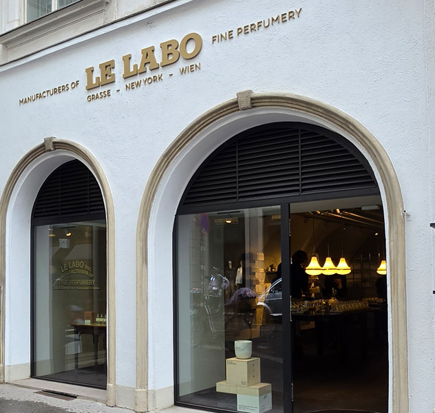 Der LE LABO Store in 1010 Wien, Tuchlauben 19