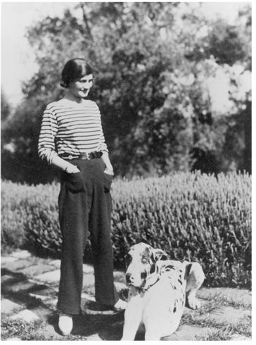 Mademoiselle Chanel in La Pausa Mademoiselle Chanel in La Pausa