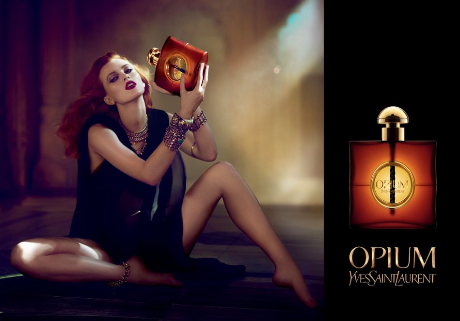 Die neue Anzeige - Opium von Yves Saint Laurent Die neue Anzeige - Opium von Yves Saint Laurent