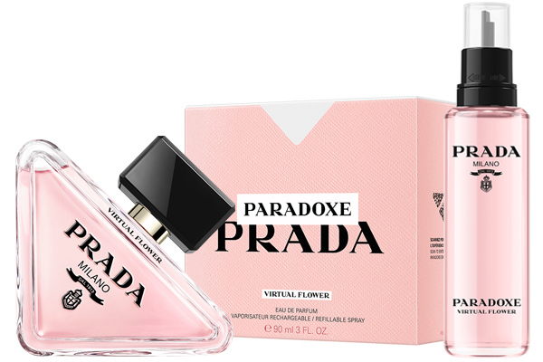 Prada Paradoxe Virtual Flower Flakon und Nachfüll-Flakon