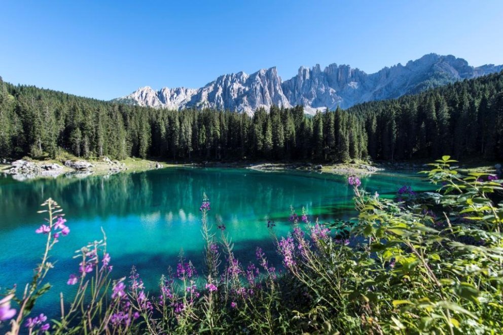 Der Karersee Der Karersee