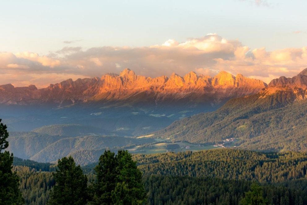 Traumhafte Aussicht im Eggental