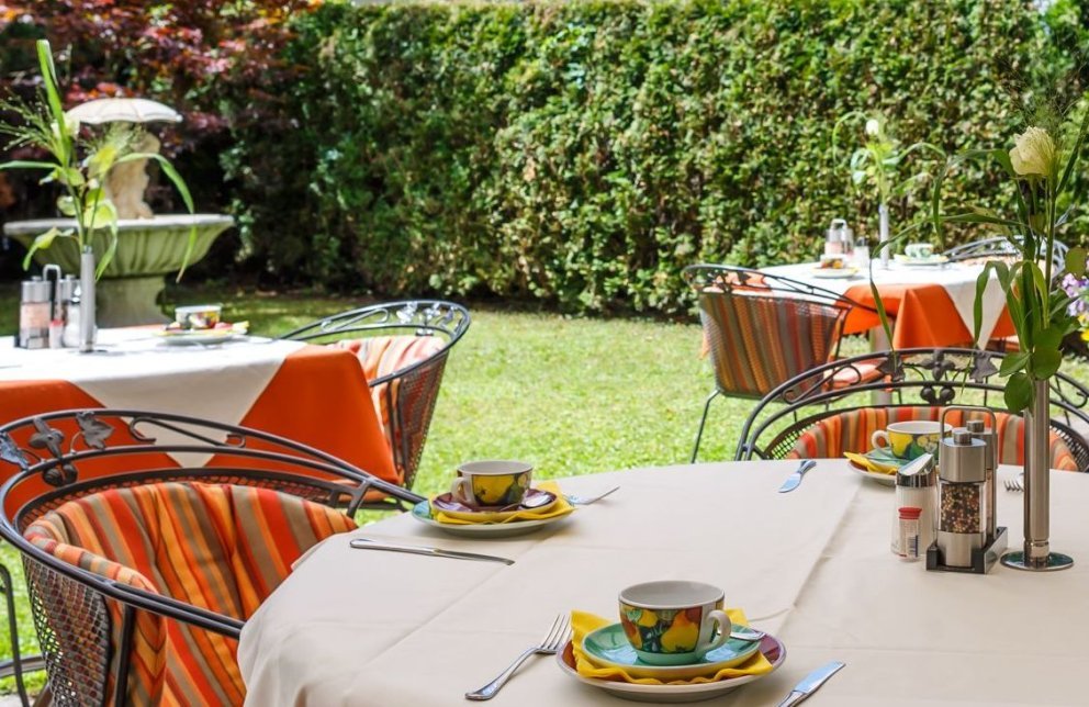Der Garten des Hotels Der Garten des Hotels