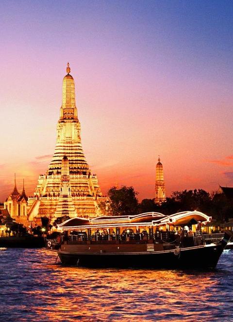 Angsara Dinner Cruise am Chao Phrya River