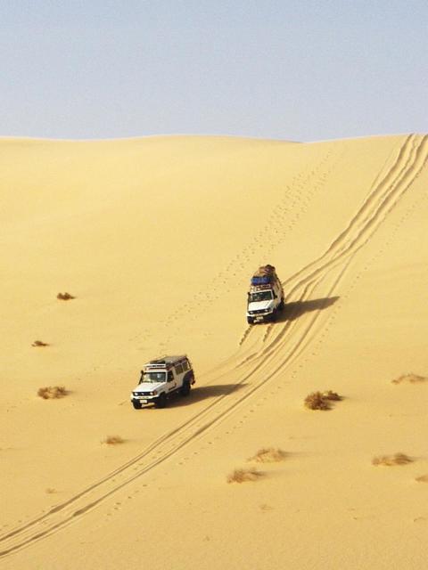 Auf dem Weg in die Oase Siwa Auf dem Weg in die Oase Siwa