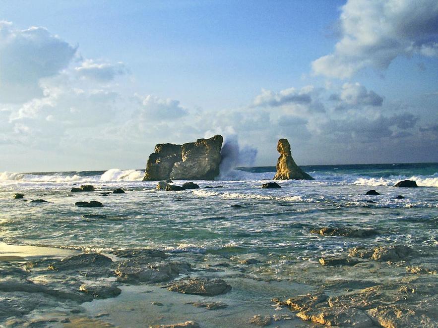 Wildromantische Küste bei Marsa Matruh Wildromantische Küste bei Marsa Matruh