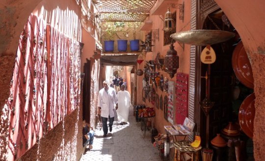 Souk in Marrakesch