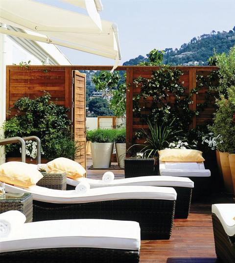 Spa Terrasse des Hotel Martinez