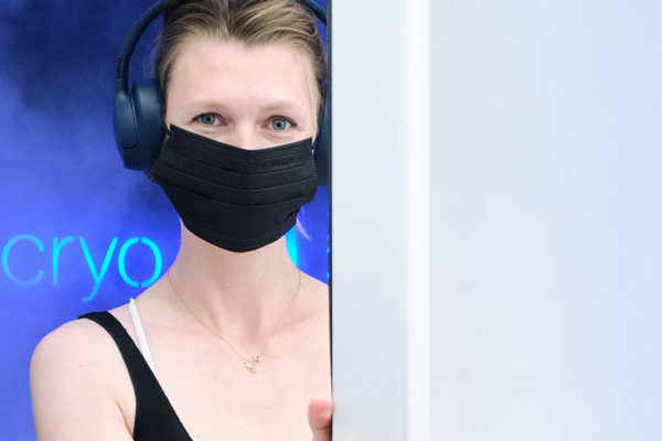 Die Cryo Therapie sorgt für einen intensiven Frischekick