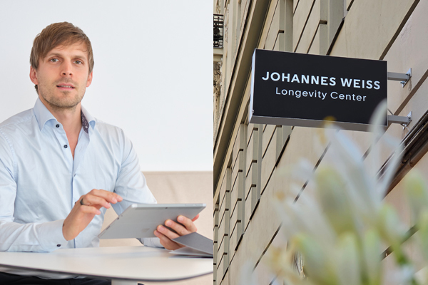 Johannes Weiss und das neue Medical &amp; Diagnostic Lab des Longevity Centers