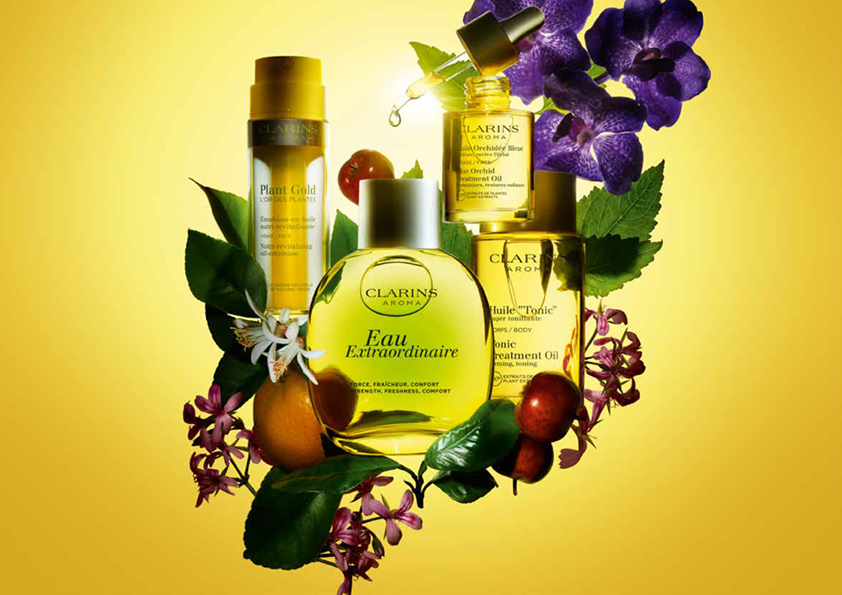 Clarins Aroma mit der Kraft der Aromatherapie Clarins Aroma mit der Kraft der Aromatherapie