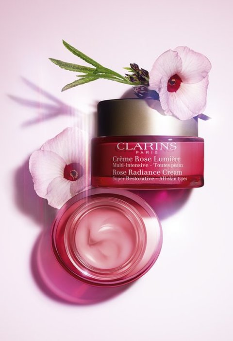 Clarins Creme Rose Lumiere