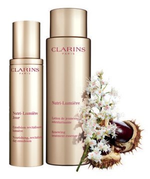 Clarins Nutri-Lumière Lotion und Emulsion Clarins Nutri-Lumière Lotion und Emulsion