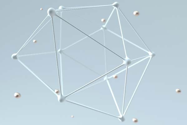 Kollagen bildet ein dichtes Netzwerk in der Dermis