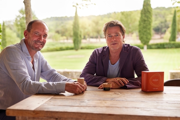 Marc Perrin und Brad Pitt Marc Perrin und Brad Pitt