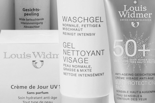 Die Gesichts- und Körperpflege von Louis Widmer ist reine Kompetenz - ohne Schnörkel