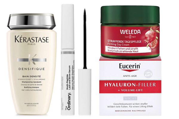 Natürliche Peptide finden sich auch in Naturkosmetikprodukten wie etwa bei Welede Natürliche Peptide finden sich auch in Naturkosmetikprodukten wie etwa bei Welede