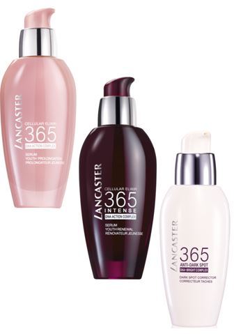 Lancaster 365 Elixir Serum, Elixir Intense und Anti-Dark Spot Serum Lancaster 365 Elixir Serum, Elixir Intense und Anti-Dark Spot Serum