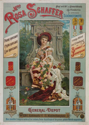 Plakat Anzeige von Rosa Schaffer