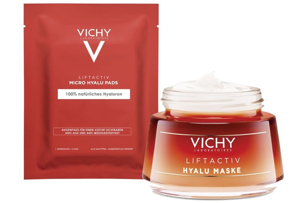 Vichy Liftactiv Hyalu Augenpads und Maske