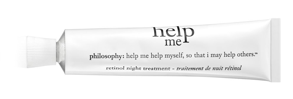 philosophy help me retinol night treatment