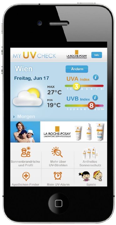 MY UV Check - Sonnenschutz App von La Roche-Posay