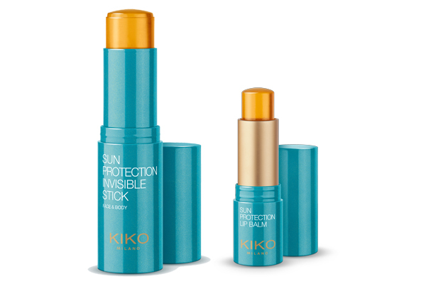 Let's stick together - Kiko Milan setzt auf die praktischen Sun Protection Invisible Sticks LSF 50 für Gesicht, Körper und Lippen