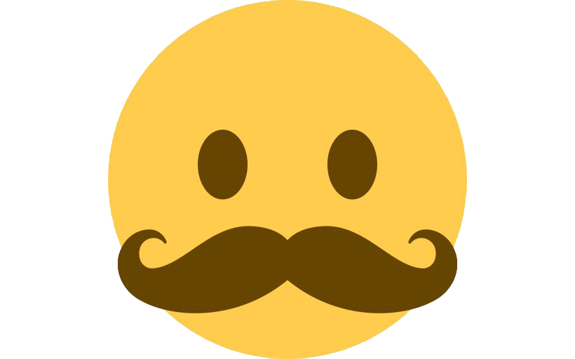Movember Emoji Movember Emoji