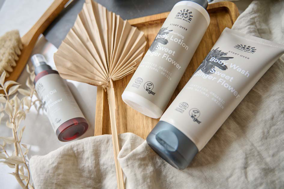 In der neuen Körperpflege Sweet Ginger Flower von Urtekram steckt lebendige Aromatherapie In der neuen Körperpflege Sweet Ginger Flower von Urtekram steckt lebendige Aromatherapie