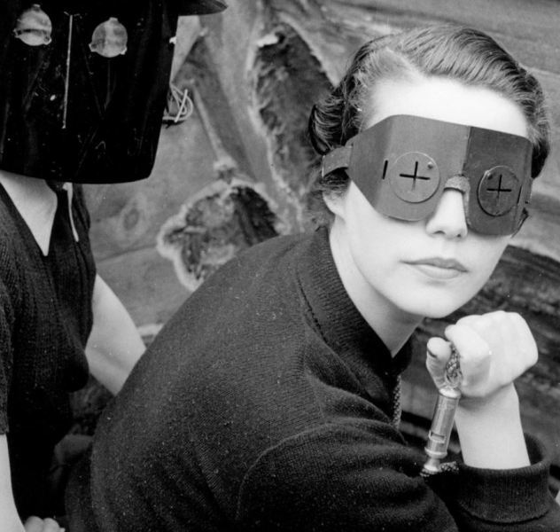 Lee Miller: Fire masks, London, 1941