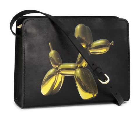 Jeff Koons Yellow Balloon Dog Bag