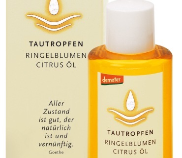 Tautropfen Ringelblumen Citrusöl