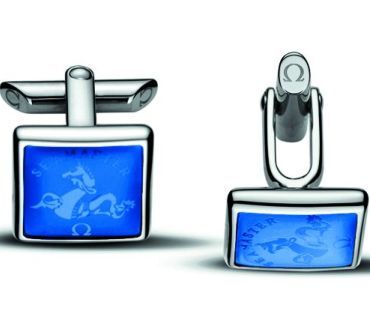Omega Seahorse Manschettenknöpfe
