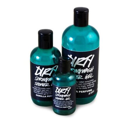 Dirty Springwash Showergel von LUSH