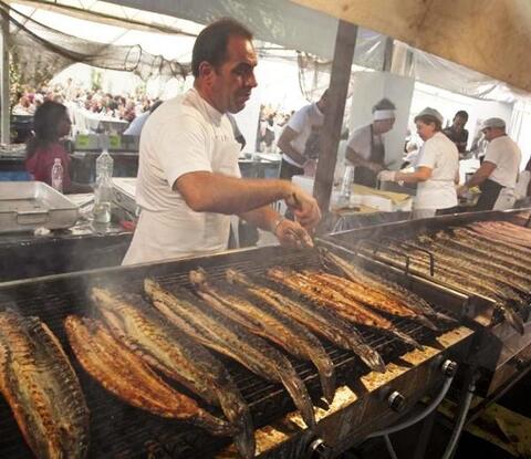 Fest der Aalfischer in der Emilia Romagna