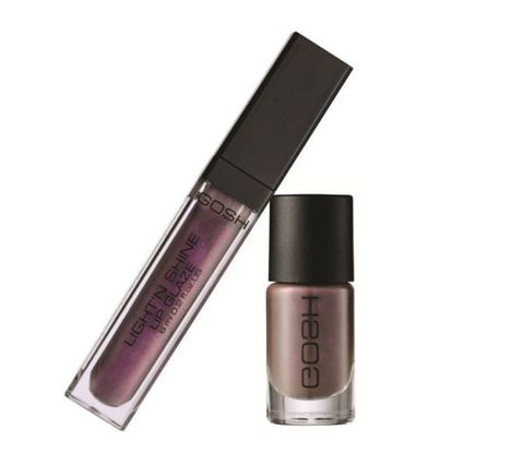Gosh Herbstlook LIpgloss und Nagellack
