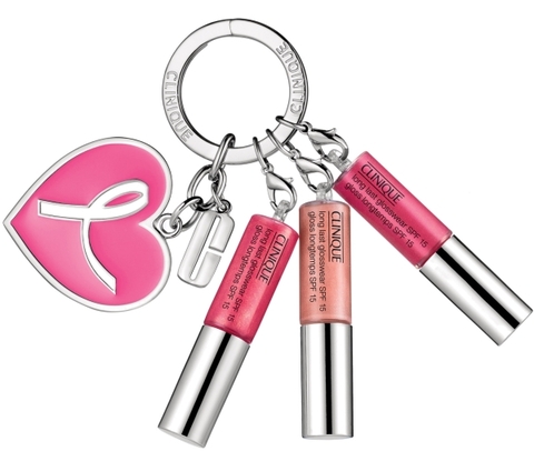 Pink Ribbon Schlüsselanhänger von Clinique Pink Ribbon Schlüsselanhänger von Clinique